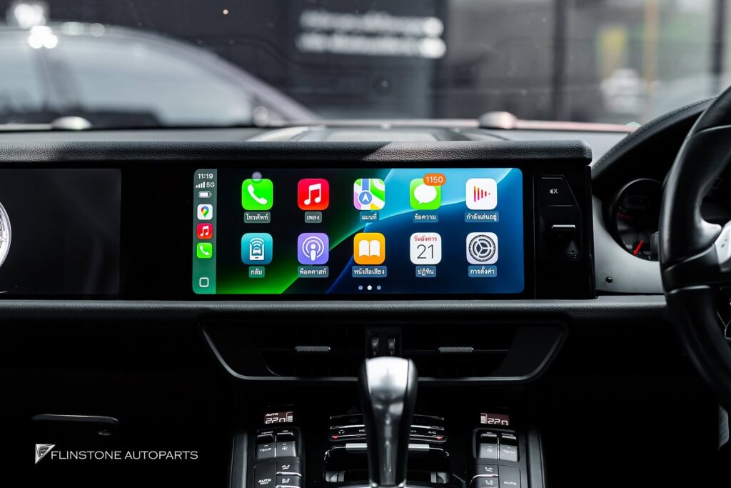 PORSCHE Cayenne 958 big full-view screen Touch Screen: sharp screen beautiful easy to use with
