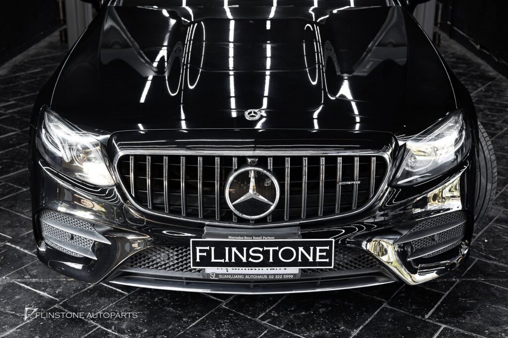 Mercedes-Benz C238 E-Class Coupe GT Panamericana Front Grille + Carbon Fiber Side Mirror