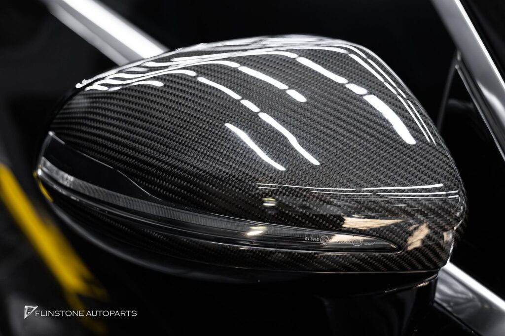 Mercedes-Benz C238 E-Class Coupe GT Panamericana Front Grille + Carbon Fiber Side Mirror