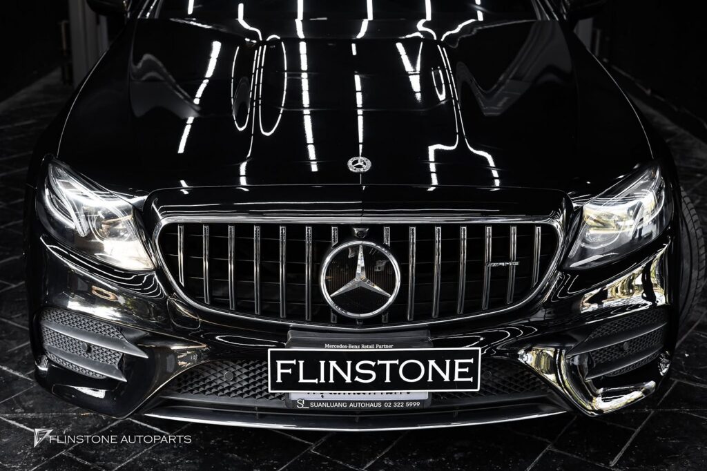 Mercedes-Benz C238 E-Class Coupe GT Panamericana Front Grille + Carbon Fiber Side Mirror