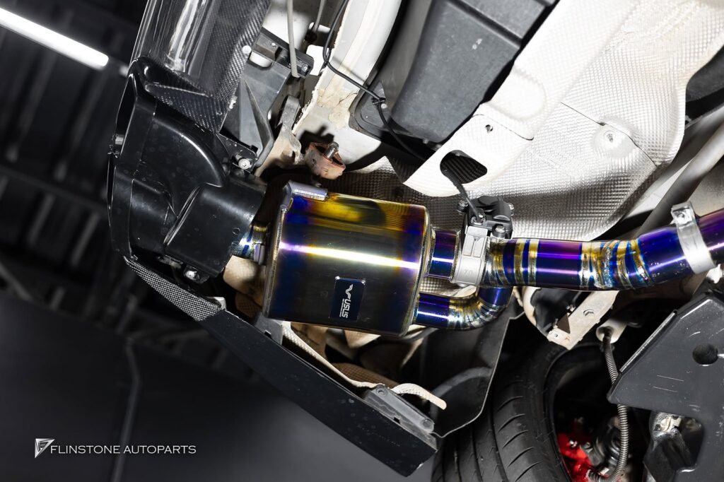 Mercedes-Benz C217 S-Class Coupe USUS Titanium Exhaust big set including Downpipe with Tuning Stage 2