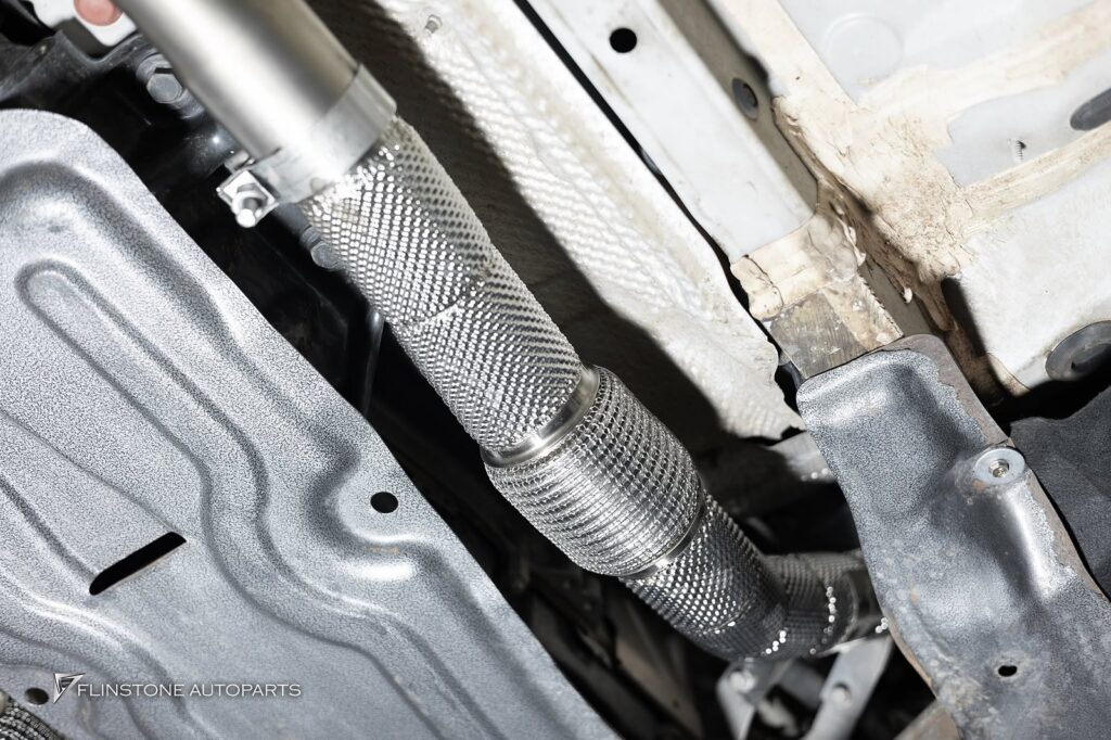Mercedes-Benz C217 S-Class Coupe USUS Titanium Exhaust big set including Downpipe with Tuning Stage 2