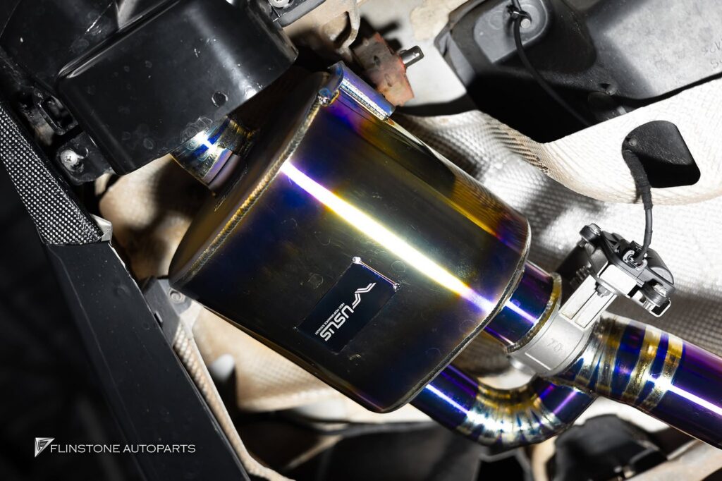 Mercedes-Benz C217 S-Class Coupe USUS Titanium Exhaust big set including Downpipe with Tuning Stage 2