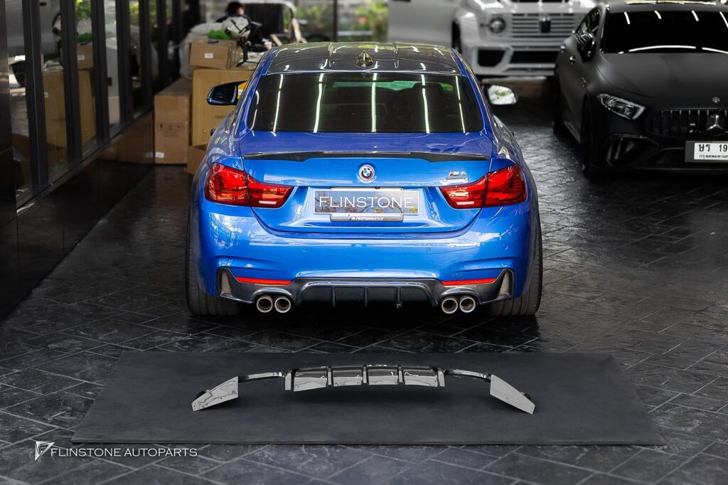 carbon rear diffuser for BMW F32 Series 4 style M Performance