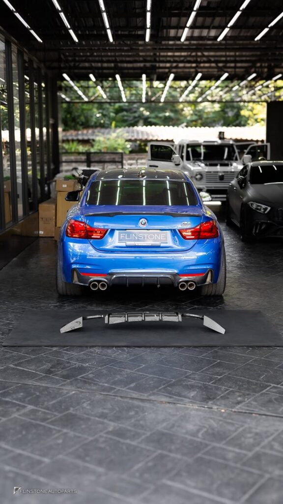 carbon rear diffuser for BMW F32 Series 4 style M Performance