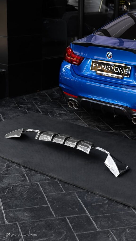 carbon rear diffuser for BMW F32 Series 4 style M Performance