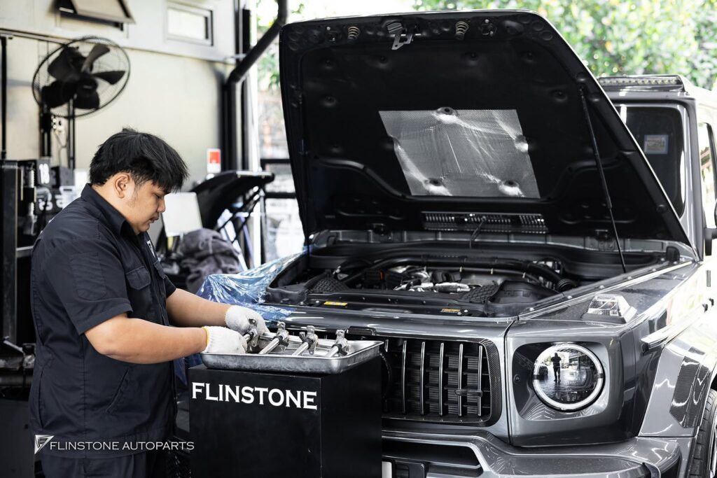 Mercedes-Benz W464 G-Class หยุดอาการสะดุด