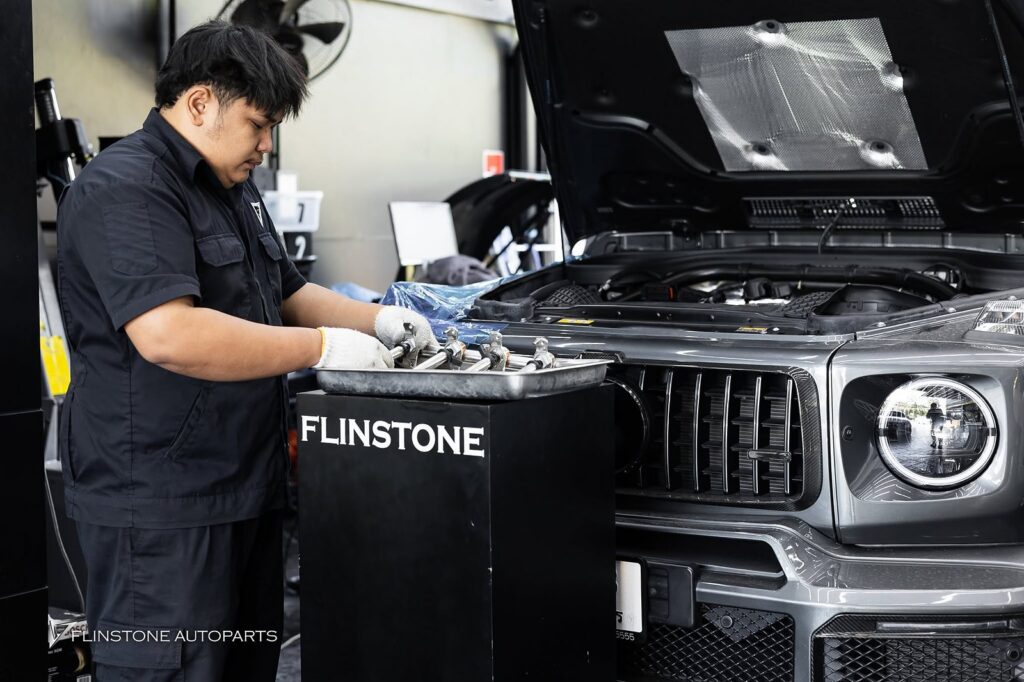 Mercedes-Benz W464 G-Class หยุดอาการสะดุด