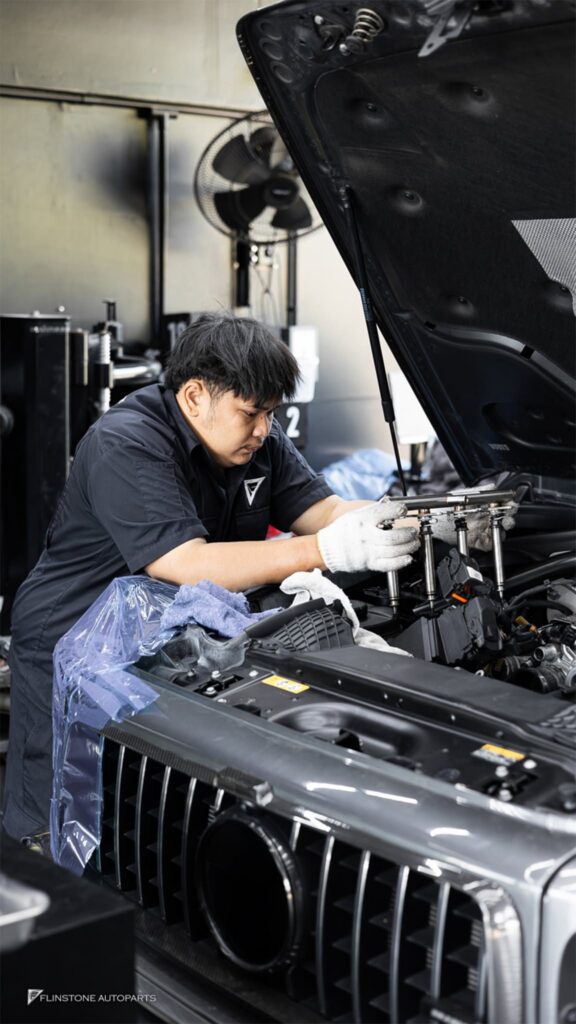 Mercedes-Benz W464 G-Class หยุดอาการสะดุด