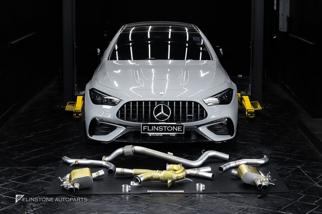 C236 CLE-Class Coupe Mercedes CLE53 AMG เลือกติดตั้งชุดท่อเต็มระบบจากแบรนด์ IPE