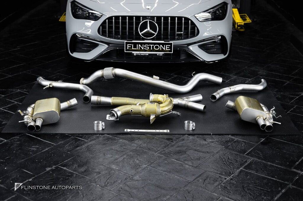 C236 CLE-Class Coupe Mercedes CLE53 AMG เลือกติดตั้งชุดท่อเต็มระบบจากแบรนด์ IPE