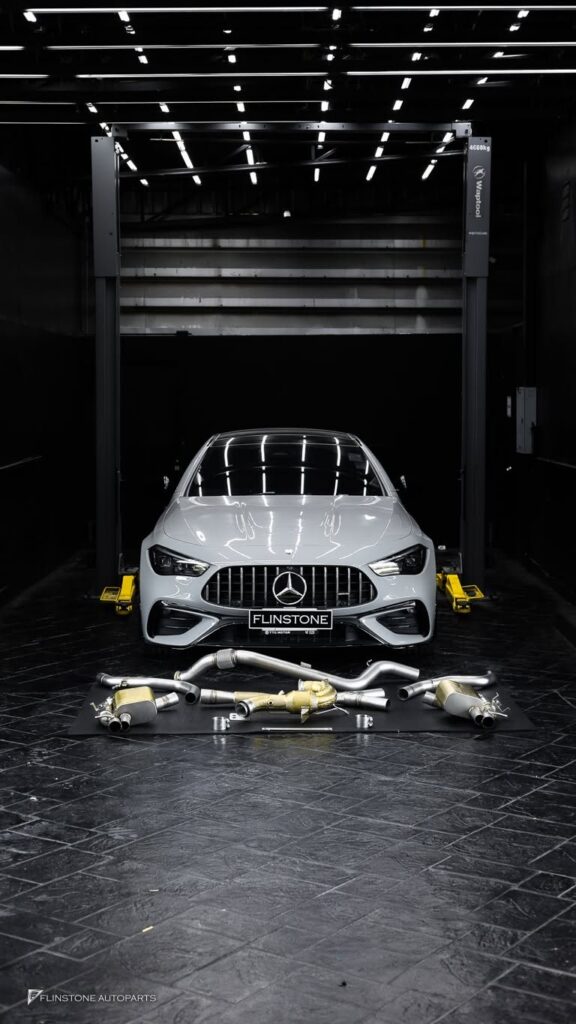 C236 CLE-Class Coupe Mercedes CLE53 AMG เลือกติดตั้งชุดท่อเต็มระบบจากแบรนด์ IPE