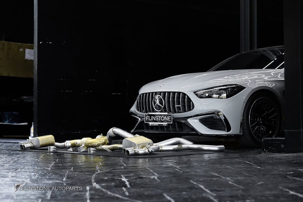 C236 CLE-Class Coupe Mercedes CLE53 AMG เลือกติดตั้งชุดท่อเต็มระบบจากแบรนด์ IPE