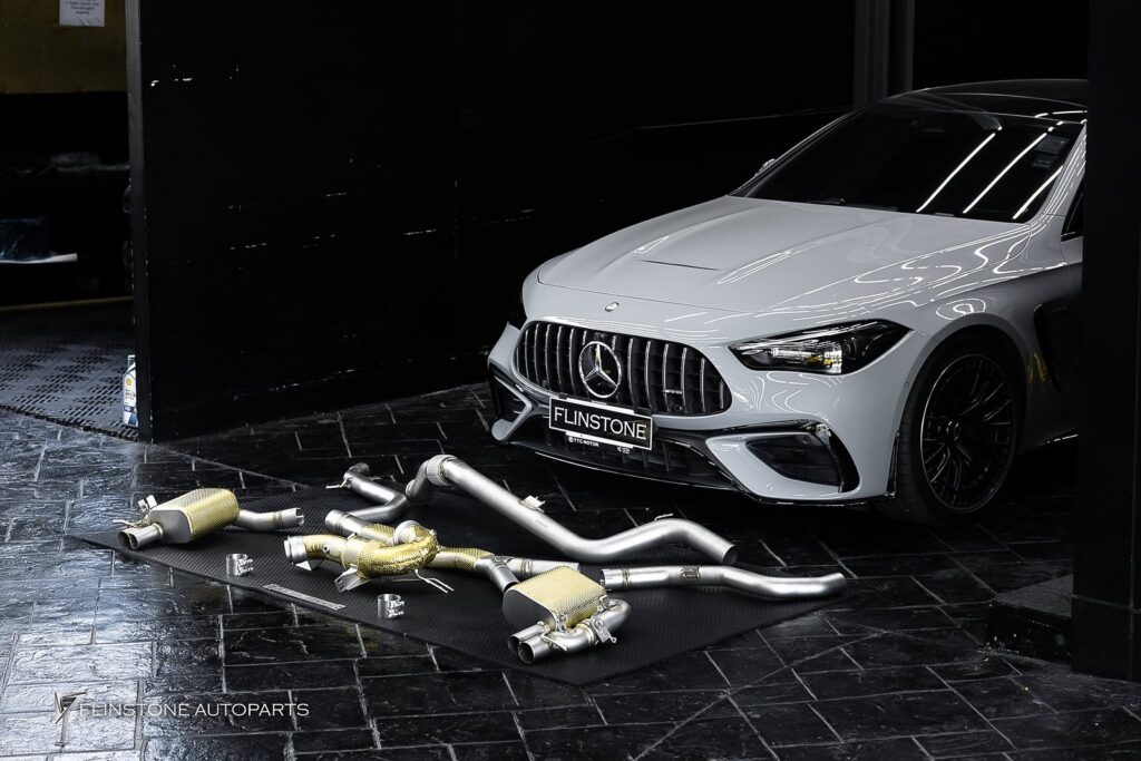 C236 CLE-Class Coupe Mercedes CLE53 AMG เลือกติดตั้งชุดท่อเต็มระบบจากแบรนด์ IPE