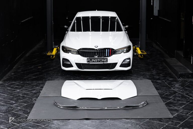 BMW G20 Series 3 2025 GTS Engine Bonnet + M Performance Carbon Fiber Front Lip