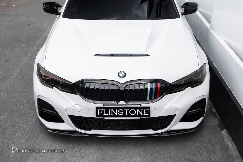 BMW G20 Series 3 2025 GTS Engine Bonnet + M Performance Carbon Fiber Front Lip