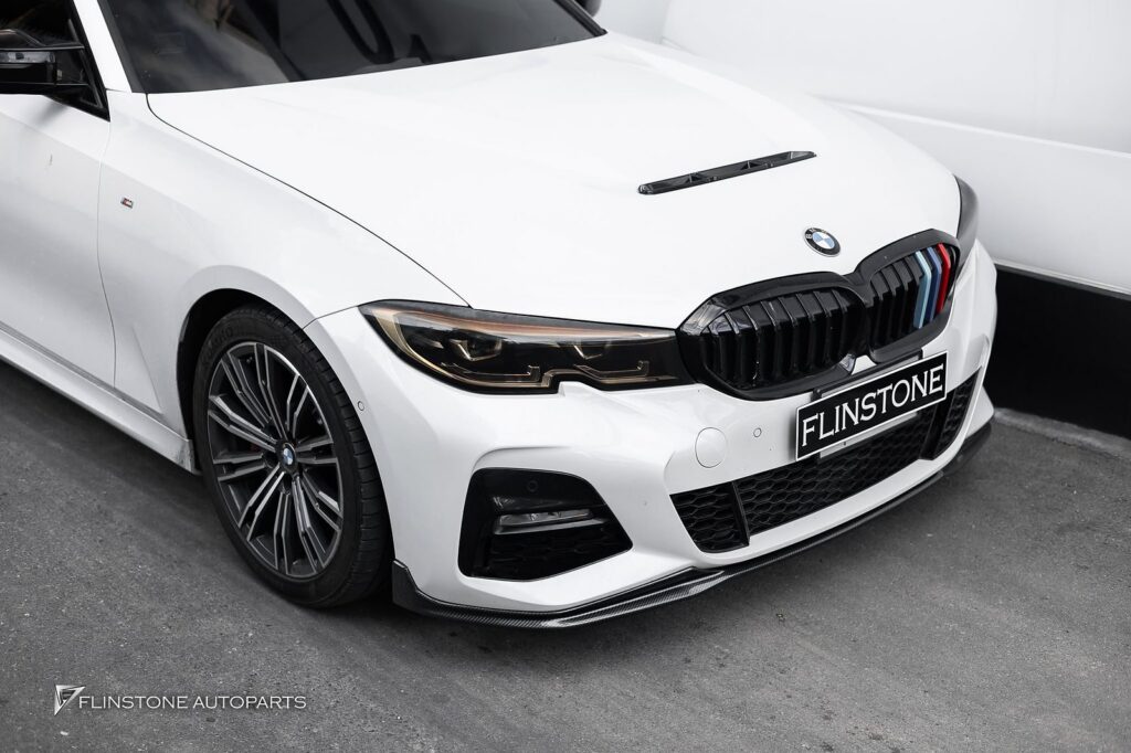 BMW G20 Series 3 2025 GTS Engine Bonnet + M Performance Carbon Fiber Front Lip