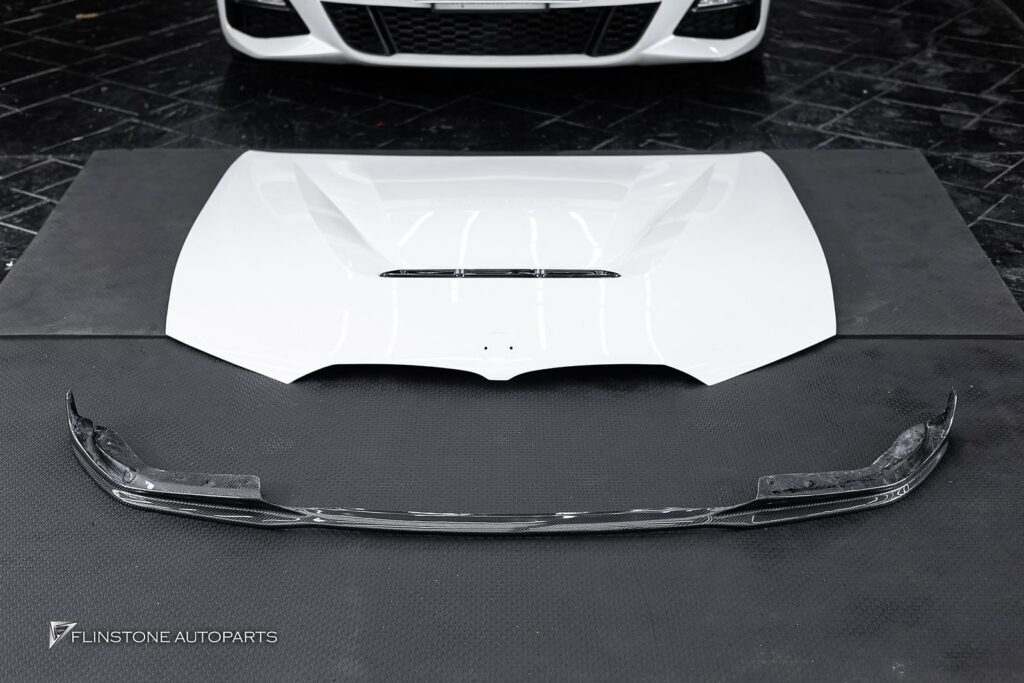 BMW G20 Series 3 2025 GTS Engine Bonnet + M Performance Carbon Fiber Front Lip