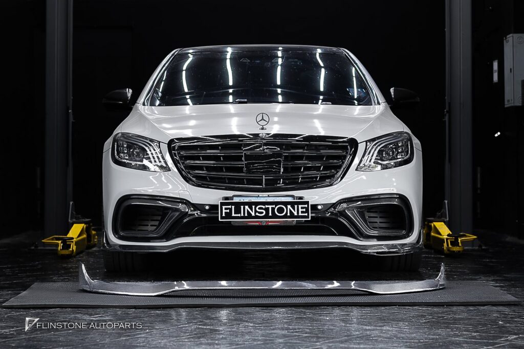 Mercedes-Benz W222 S-Class Carbon Fiber Front Lip