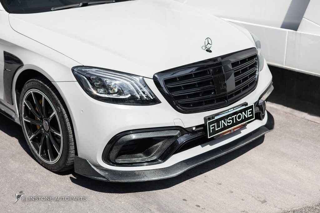 Mercedes-Benz W222 S-Class Carbon Fiber Front Lip