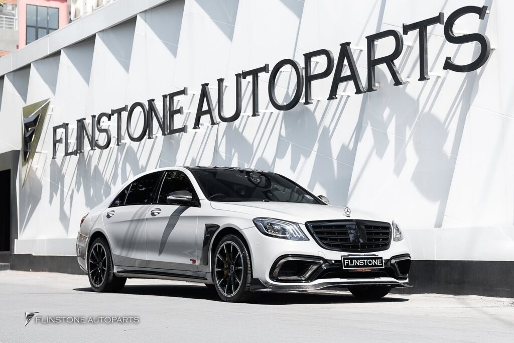 Mercedes-Benz W222 S-Class Carbon Fiber Front Lip