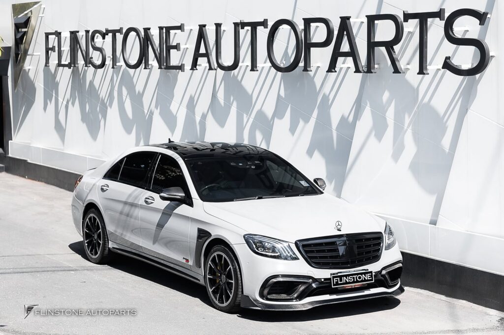 Mercedes-Benz W222 S-Class Carbon Fiber Front Lip