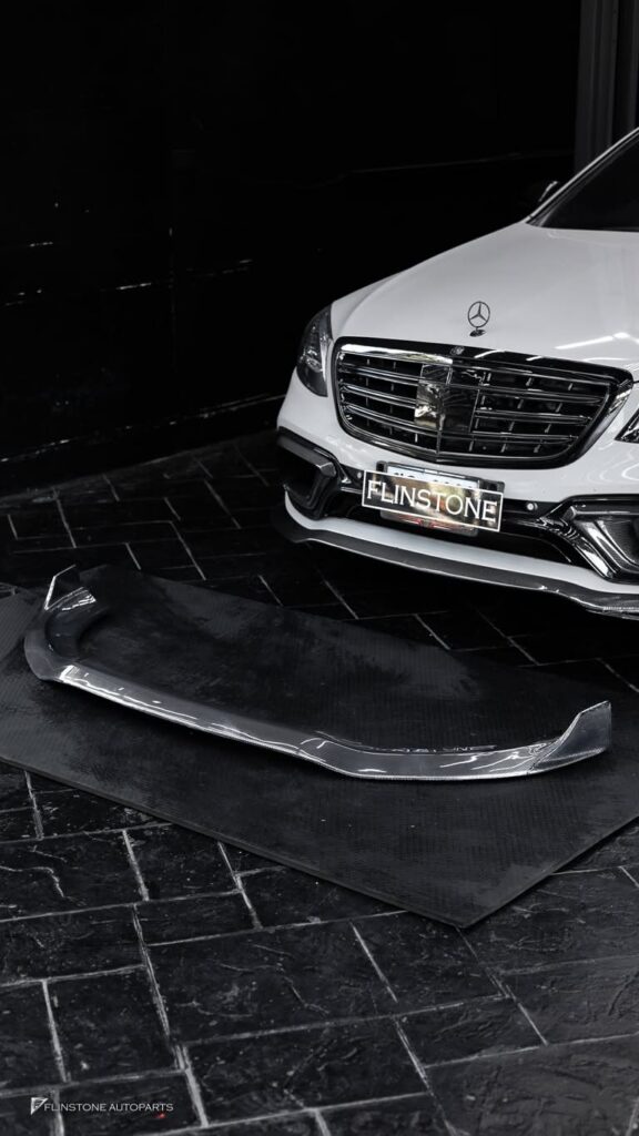 Mercedes-Benz W222 S-Class Carbon Fiber Front Lip