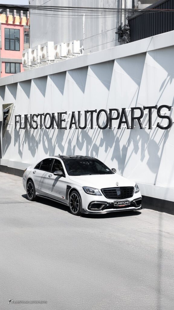 Mercedes-Benz W222 S-Class Carbon Fiber Front Lip