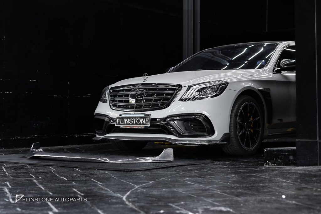 Mercedes-Benz W222 S-Class Carbon Fiber Front Lip