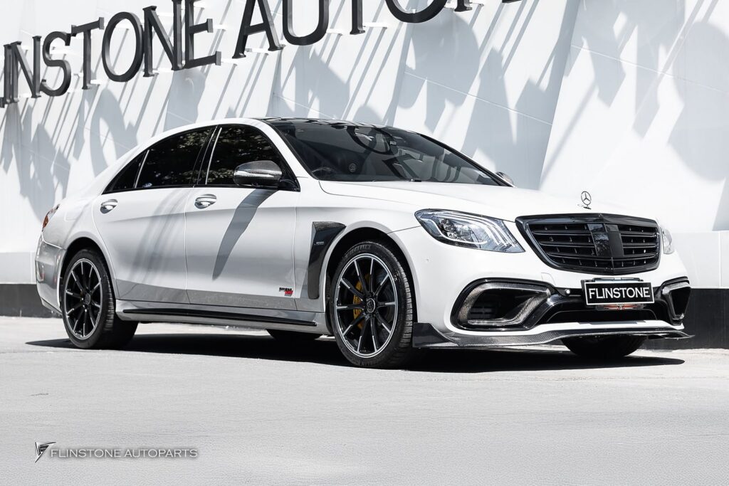 Mercedes-Benz W222 S-Class Carbon Fiber Front Lip