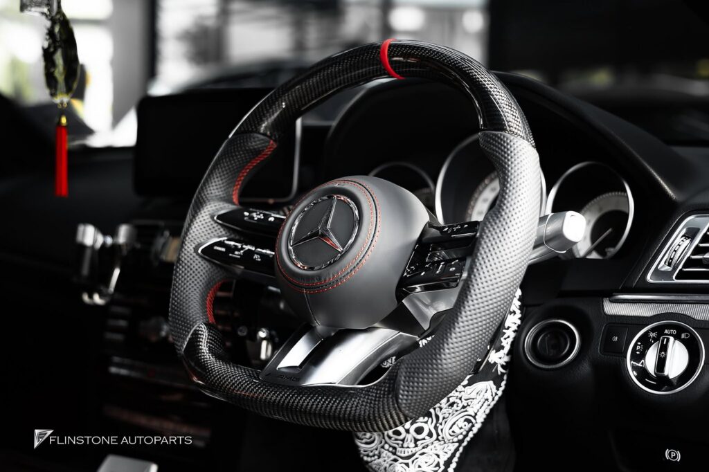 Mercedes-Benz W207 E-Class Coupe Custom Carbon Fiber Steering Wheel