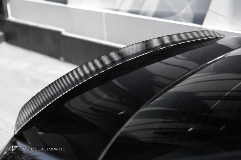 Mercedes-Benz W214 E-Class Genuine E53 AMG Carbon Trunk Spoiler + 4D Tweeter