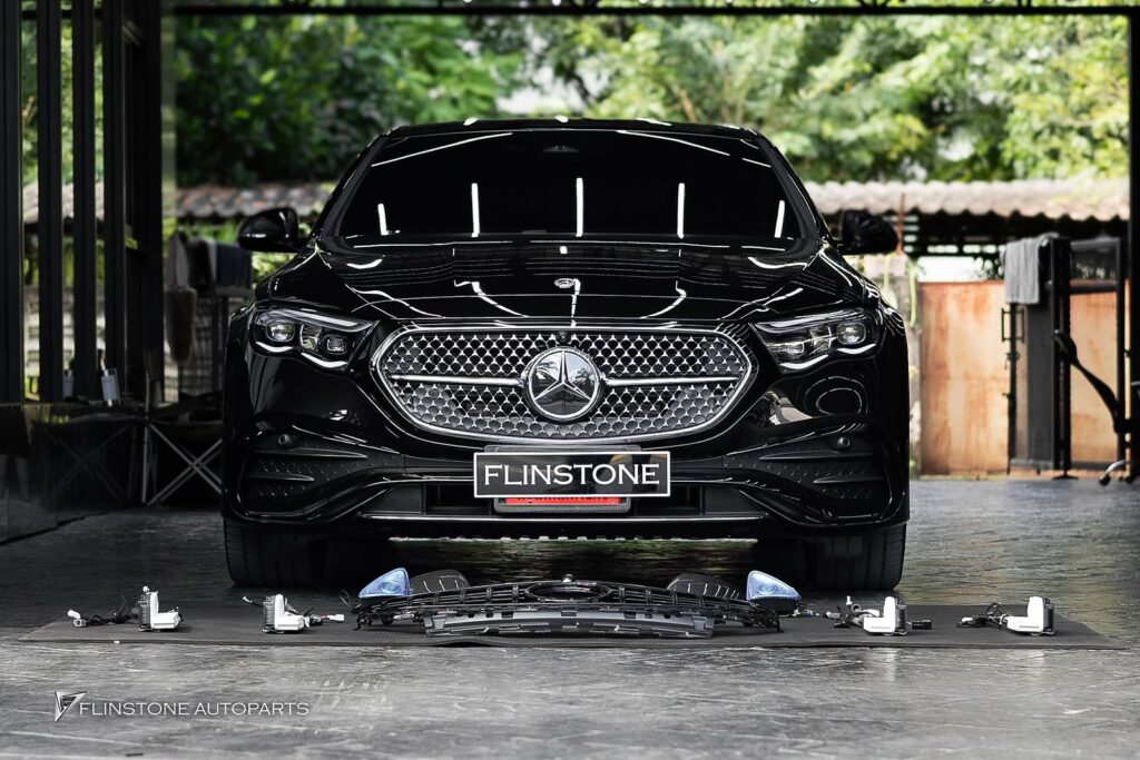 Mercedes-Benz W214 E-Class Genuine E53 AMG Carbon Trunk Spoiler + 4D Tweeter