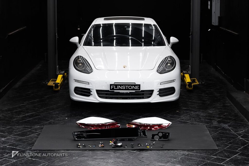 PORSCHE 970 Panamera LED 2025 Style Taillamp + Dual Screen Android Display