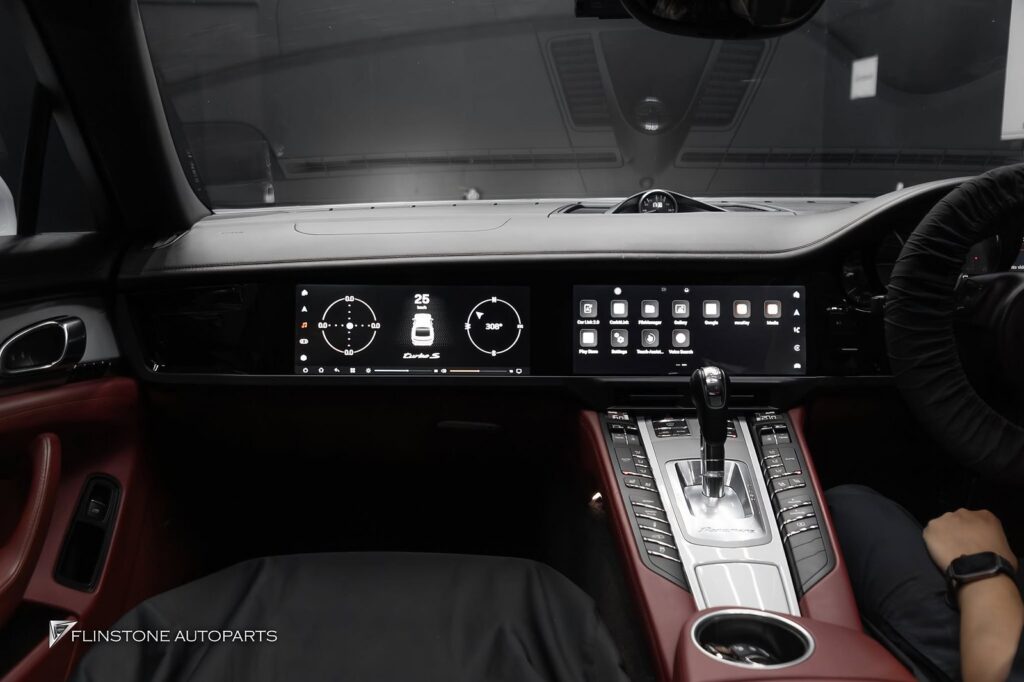 PORSCHE 970 Panamera LED 2025 Style Taillamp + Dual Screen Android Display