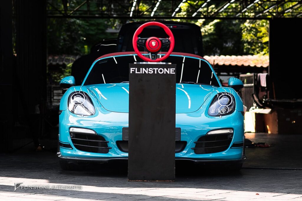 PORSCHE 981 Cayman – Boxster Custom Carbon Fiber Steering Wheel