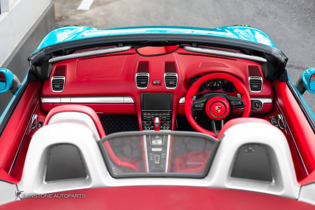 PORSCHE 981 Cayman – Boxster Custom Carbon Fiber Steering Wheel