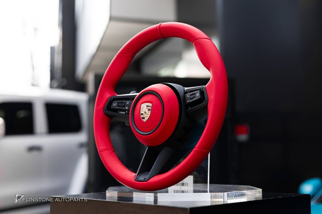 PORSCHE 981 Cayman – Boxster Custom Carbon Fiber Steering Wheel