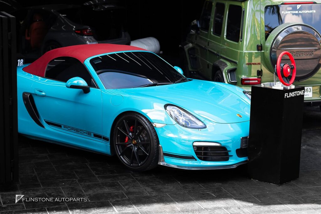 PORSCHE 981 Cayman – Boxster Custom Carbon Fiber Steering Wheel