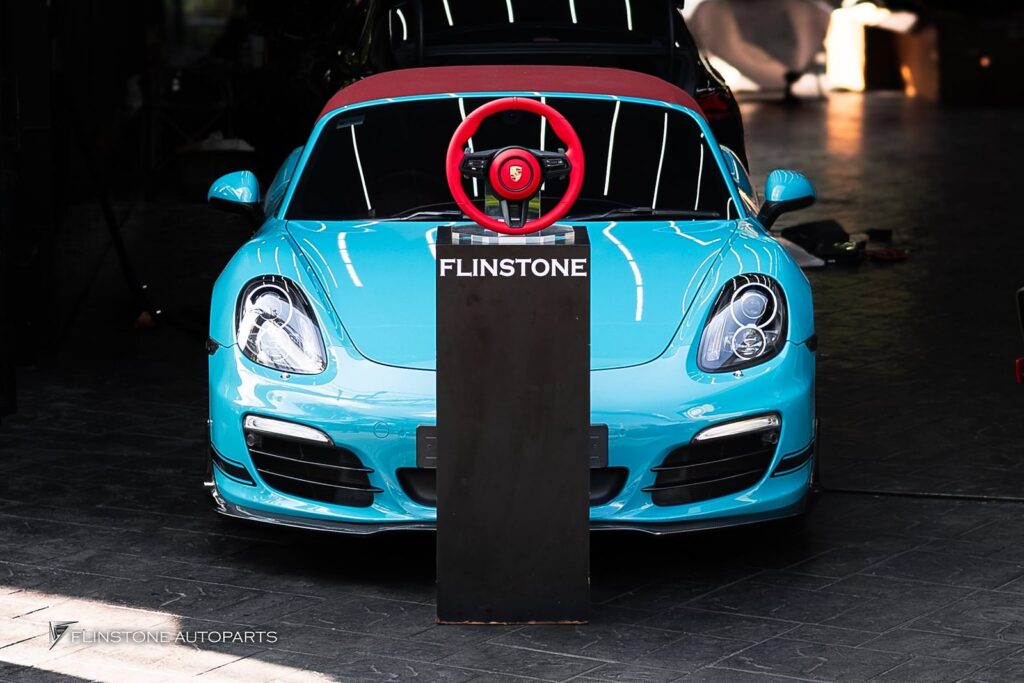 PORSCHE 981 Cayman – Boxster Custom Carbon Fiber Steering Wheel