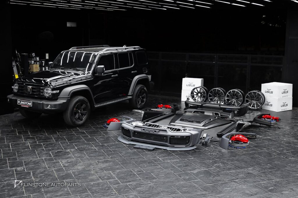 GWM TANK Full Body Kit T900 + custom forged wheels