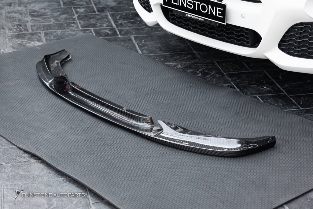 BMW F26 X4 – F25 X3 3D Carbon Fiber Front Spoiler
