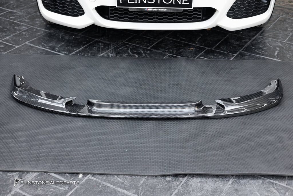 BMW F26 X4 – F25 X3 3D Carbon Fiber Front Spoiler