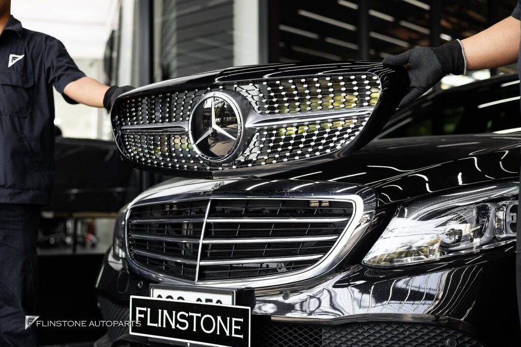 Mercedes-Benz กระจังหน้า Diamond สำหรับ W205 C-Class