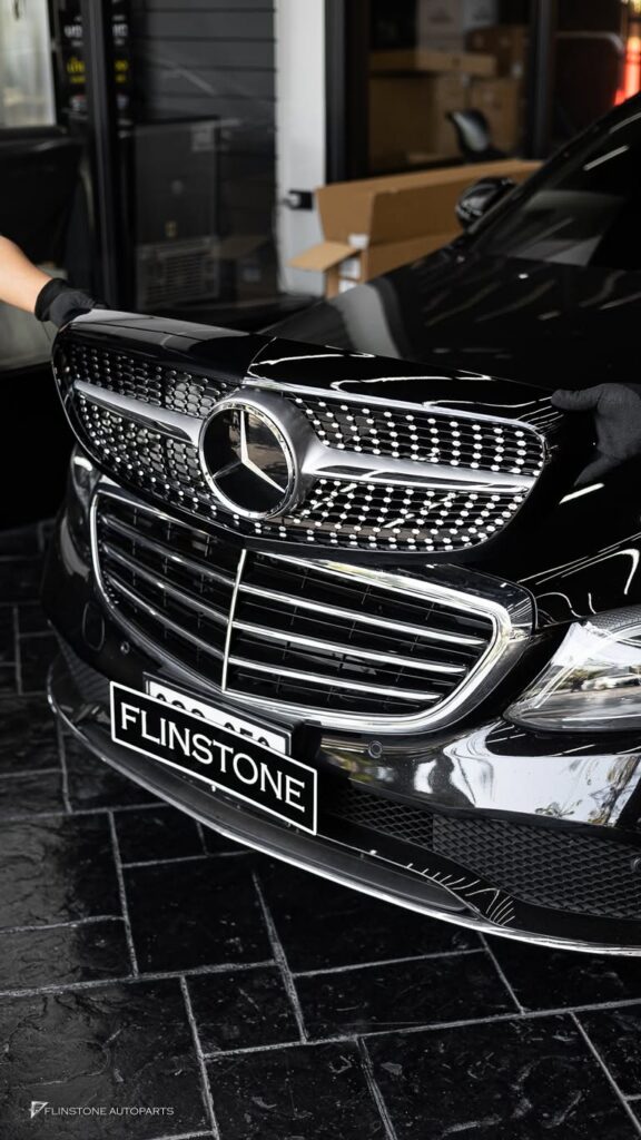 Mercedes-Benz กระจังหน้า Diamond สำหรับ W205 C-Class