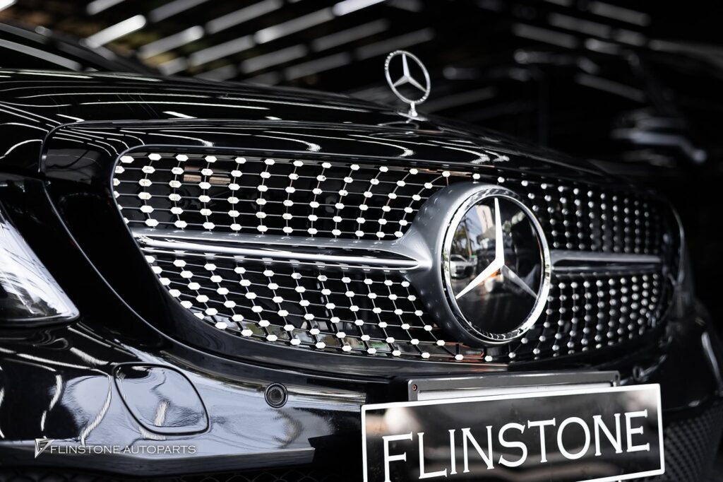 Mercedes-Benz กระจังหน้า Diamond สำหรับ W205 C-Class