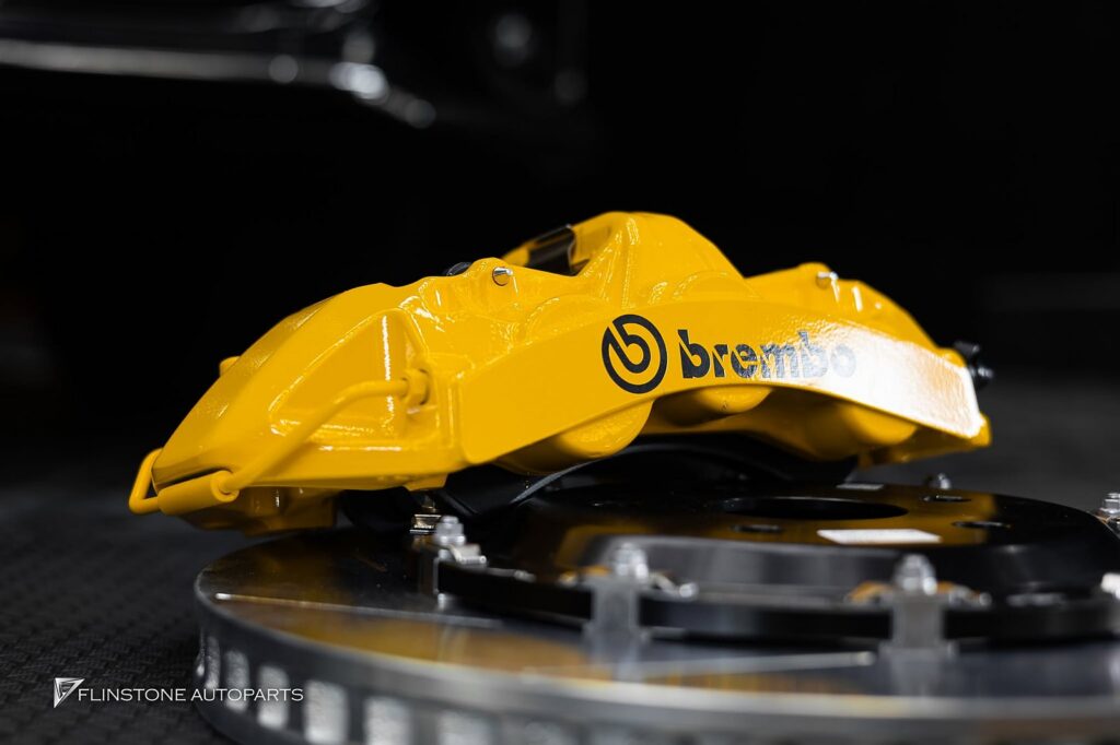 TOYOTA ALPHARD 40 Brake Kit installation Custom BREMBO GT yellow with