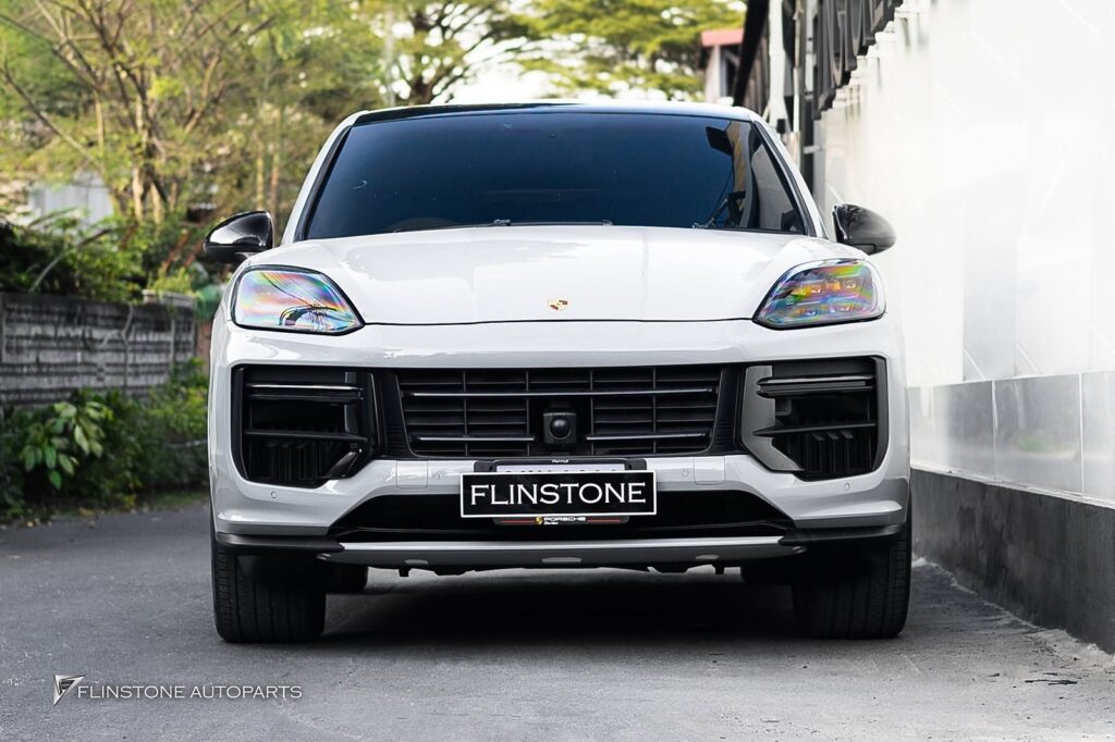 another car delivered for PORSCHE Cayenne 958 facelift conversion to TURBO GT L