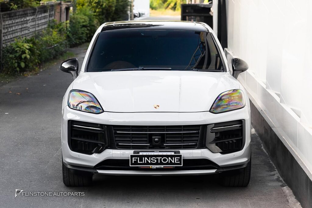 another car delivered for PORSCHE Cayenne 958 facelift conversion to TURBO GT L