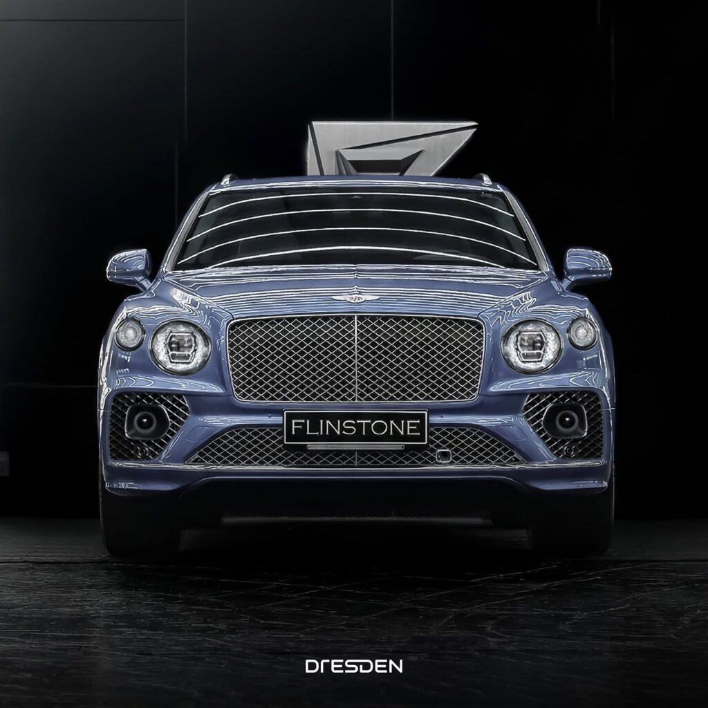 FLINSTONE AUTO DETAILING BENTLEY Bentayga เลือกติดตั้งฟิล์มสีกันรอยจาก DRESDENPROTECTION
